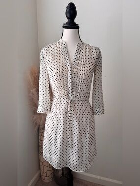 H&M Dress with Black Polka Dots - 2